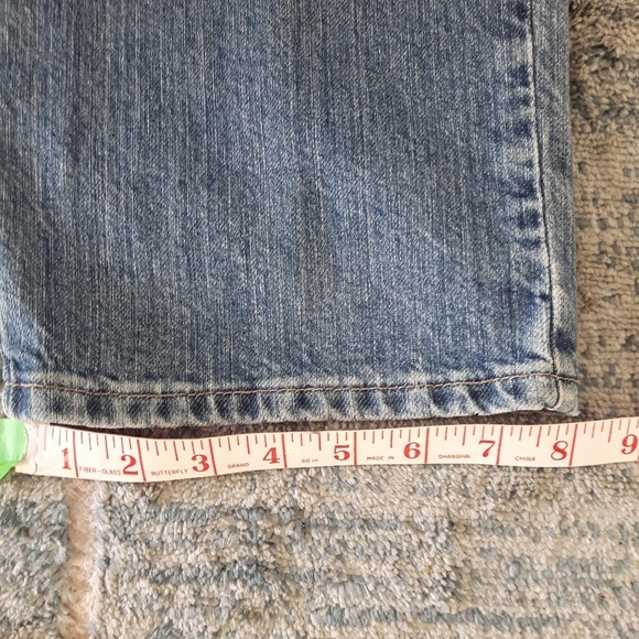 Lois High Rise Mom Relaxed Jeans Medium Wash Stretch Size 29 - Picture 8 of 15